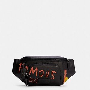 Coach X Jean Michel Basquiat Track Belt Bag